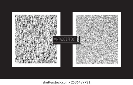 Textura grunge en blanco y negro Fondo de ilustración de texturas grunge Conjunto de diseño de estilo Antiguas
