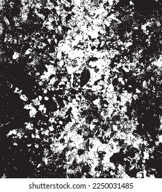 Black and white grunge texture vector 