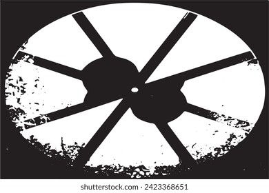black and white grunge texture, vector image background texture