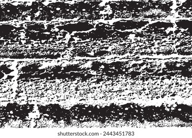 black and white grunge texture. vector illustration for background texture overlay monochrome destressed