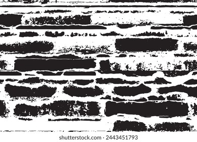 black and white grunge texture. vector illustration for background texture overlay monochrome destressed