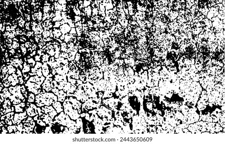 Schwarz-Weiß-Grunge-Textur-Tapete Editierbares Vektor-Design. Moderne raue Textur-Design-Hintergrund