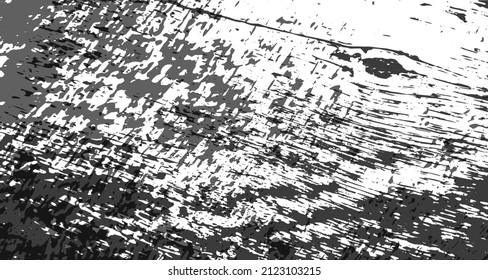 Black and white grunge textured background vector degin.