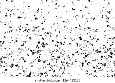 Black and white grunge urban texture vector with copy space. Abstract illustration surface dust and rough dirty wall background with empty template. Distress and grunge effect concept. Vector EPS10.