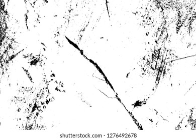 Black and white grunge urban texture vector with copy space. Abstract illustration surface dust and rough dirty wall background with empty template. Distress and grunge effect concept. Vector EPS10.
