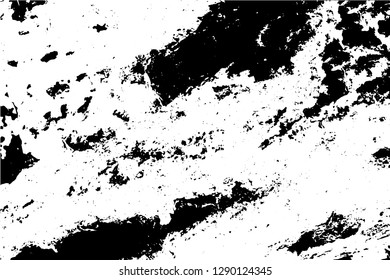 Black and white grunge urban texture vector with copy space. Abstract illustration surface dust and rough dirty wall background with empty template. Distress and grunge effect concept. Vector EPS10.

