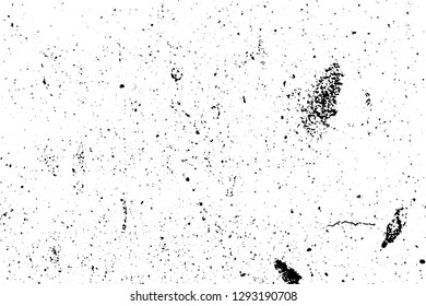 Black and white grunge urban texture vector with copy space. Abstract illustration surface dust and rough dirty wall background with empty template. Distress and grunge effect concept. Vector EPS10.