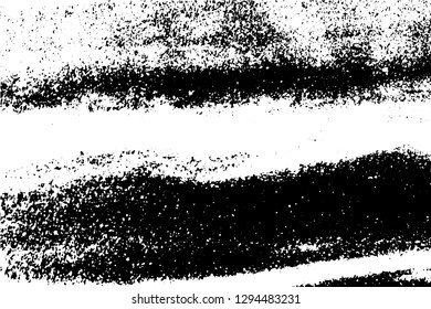 Black and white grunge urban texture vector with copy space. Abstract illustration surface dust and rough dirty wall background with empty template. Distress and grunge effect concept. Vector EPS10.