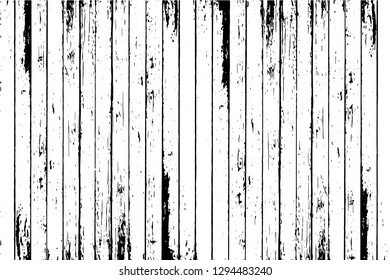 Black and white grunge urban texture vector with copy space. Abstract illustration surface dust and rough dirty wall background with empty template. Distress and grunge effect concept. Vector EPS10.