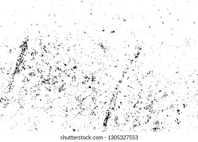 Black and white grunge urban texture vector with copy space. Abstract illustration surface dust and rough dirty wall background with empty template. Distress and grunge effect concept. Vector EPS10.