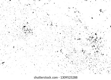 Black and white grunge urban texture vector with copy space. Abstract illustration surface dust and rough dirty wall background with empty template. Distress and grunge effect concept. Vector EPS10.