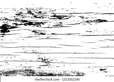 Black And White Grunge Urban Texture Vector With Copy Space. Abstract Illustration Surface Dust And Rough Dirty Wall Background With Empty Template. Distress And Grunge Effect Concept. Vector EPS10.