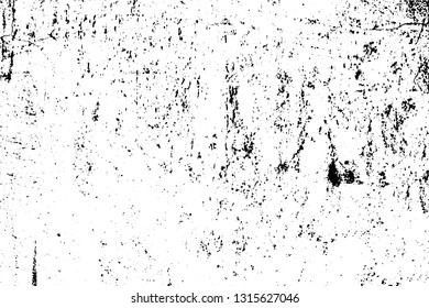 Black and white grunge urban texture vector with copy space. Abstract illustration surface dust and rough dirty wall background with empty template. Distress and grunge effect concept. Vector EPS10.
