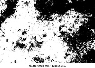 Black and white grunge urban texture vector with copy space. Abstract illustration surface dust and rough dirty wall background with empty template. Distress and grunge effect concept. Vector EPS10.
