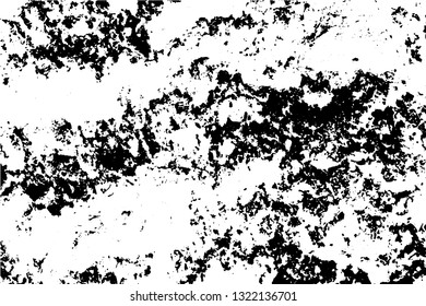 Black and white grunge urban texture vector with copy space. Abstract illustration surface dust and rough dirty wall background with empty template. Distress and grunge effect concept. Vector EPS10.
