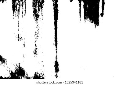 Black and white grunge urban texture vector with copy space. Abstract illustration surface dust and rough dirty wall background with empty template. Distress and grunge effect concept. Vector EPS10.