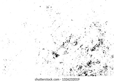 Black and white grunge urban texture vector with copy space. Abstract illustration surface dust and rough dirty wall background with empty template. Distress and grunge effect concept. Vector EPS10.