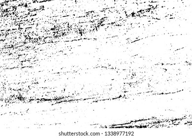 Black and white grunge urban texture vector with copy space. Abstract illustration surface dust and rough dirty wall background with empty template. Distress and grunge effect concept. Vector EPS10.