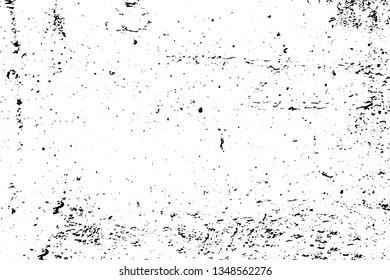 Black and white grunge urban texture vector with copy space. Abstract illustration surface dust and rough dirty wall background with empty template. Distress and grunge effect concept. Vector EPS10.