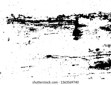 Black and white grunge urban texture vector with copy space. Abstract illustration surface dust and rough dirty wall background with empty template. Distress and grunge effect concept. Vector EPS10.