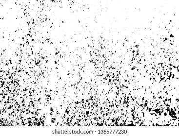 Black and white grunge urban texture vector with copy space. Abstract illustration surface dust and rough dirty wall background with empty template. Distress and grunge effect concept. Vector EPS10.