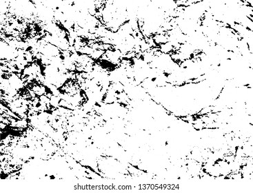Black and white grunge urban texture vector with copy space. Abstract illustration surface dust and rough dirty wall background with empty template. Distress and grunge effect concept. Vector EPS10.