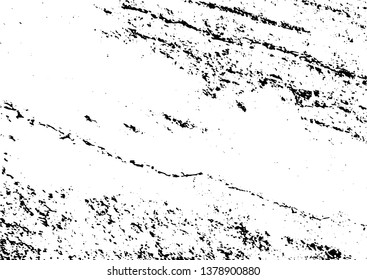 Black and white grunge urban texture vector with copy space. Abstract illustration surface dust and rough dirty wall background with empty template. Distress and grunge effect concept. Vector EPS10.