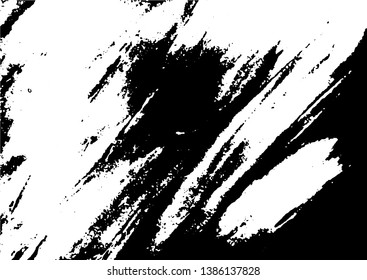 Black and white grunge urban texture vector with copy space. Abstract illustration surface dust and rough dirty wall background with empty template. Distress and grunge effect concept. Vector EPS10.
