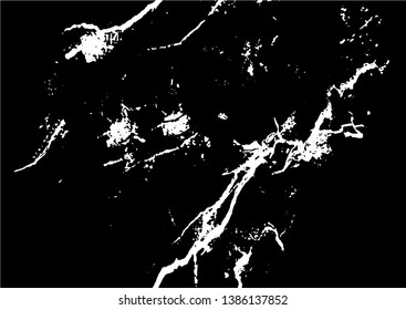Black and white grunge urban texture vector with copy space. Abstract illustration surface dust and rough dirty wall background with empty template. Distress and grunge effect concept. Vector EPS10.
