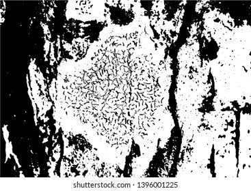 Black and white grunge urban texture vector with copy space. Abstract illustration surface dust and rough dirty wall background with empty template. Distress and grunge effect concept. Vector EPS10.