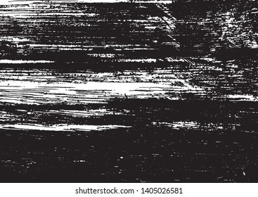 Black and white grunge urban texture vector with copy space. Abstract illustration surface dust and rough dirty wall background with empty template. Distress and grunge effect concept. Vector EPS10.