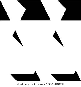 Black and white grunge vector line background. Abstract halftone illustration background. Grunge grid background pattern
