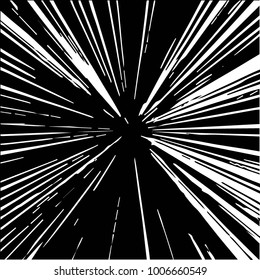 Black and white grunge vector line background. Abstract halftone illustration background. Grunge grid background pattern
