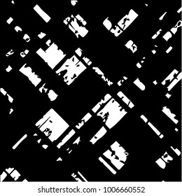 Black and white grunge vector line background. Abstract halftone illustration background. Grunge grid background pattern
