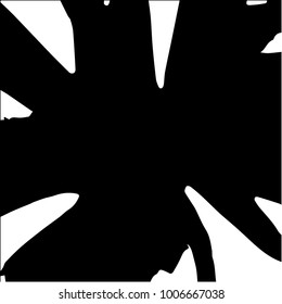 Black and white grunge vector line background. Abstract halftone illustration background. Grunge grid background pattern
