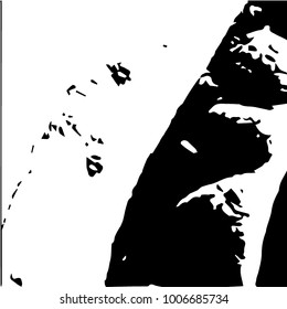 Black and white grunge vector line background. Abstract halftone illustration background. Grunge grid background pattern
