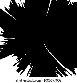 Black and white grunge vector line background. Abstract halftone illustration background. Grunge grid background pattern
