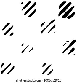 Black and white grunge vector line background. Abstract halftone illustration background. Grunge grid background pattern
