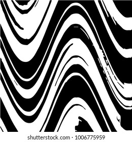Black and white grunge vector line background. Abstract halftone illustration background. Grunge grid background pattern
