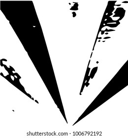 Black and white grunge vector line background. Abstract halftone illustration background. Grunge grid background pattern
