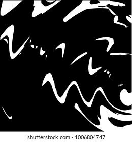 Black and white grunge vector line background. Abstract halftone illustration background. Grunge grid background pattern
