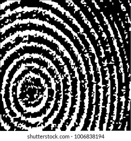 Black and white grunge vector line background. Abstract halftone illustration background. Grunge grid background pattern
