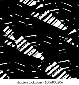 Black and white grunge vector line background. Abstract halftone illustration background. Grunge grid background pattern
