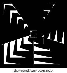Black and white grunge vector line background. Abstract illustration background. Grunge grid background pattern