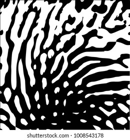 Black and white grunge vector line background. Abstract halftone illustration background. Grunge grid background pattern