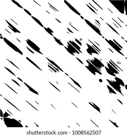 Black and white grunge vector line background. Abstract halftone illustration background. Grunge grid background pattern
