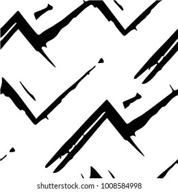 Black and white grunge vector line background. Abstract  illustration background. Grunge grid background pattern
