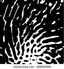 Black and white grunge vector line background. Abstract  illustration background. Grunge grid background pattern