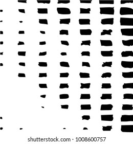 Black and white grunge vector line background. Abstract illustration background. Grunge grid background pattern
