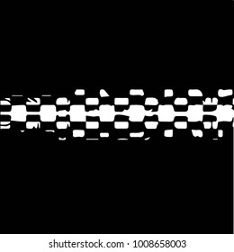 Black and white grunge vector line background. Abstract halftone illustration background. Grunge grid background pattern
